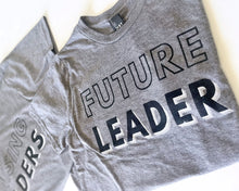 Load image into Gallery viewer, Future Leader Youth Tee Gray Short Sleeve