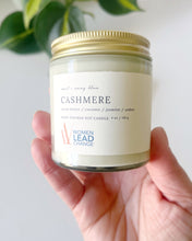 Load image into Gallery viewer, Cashmere Candle - Neat & Navy Blue