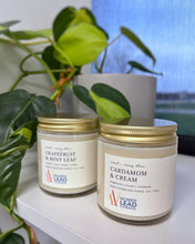 Load image into Gallery viewer, Soy Candle - Neat &amp; Navy Blue
