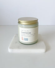 Load image into Gallery viewer, Cashmere Candle - Neat &amp; Navy Blue
