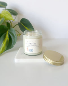 Cashmere Candle - Neat & Navy Blue