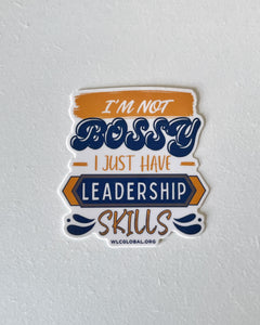 Leadership Skills Vinyl Sticker