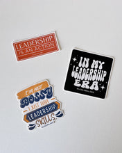 Load image into Gallery viewer, Leadership is an Action Vinyl Sticker
