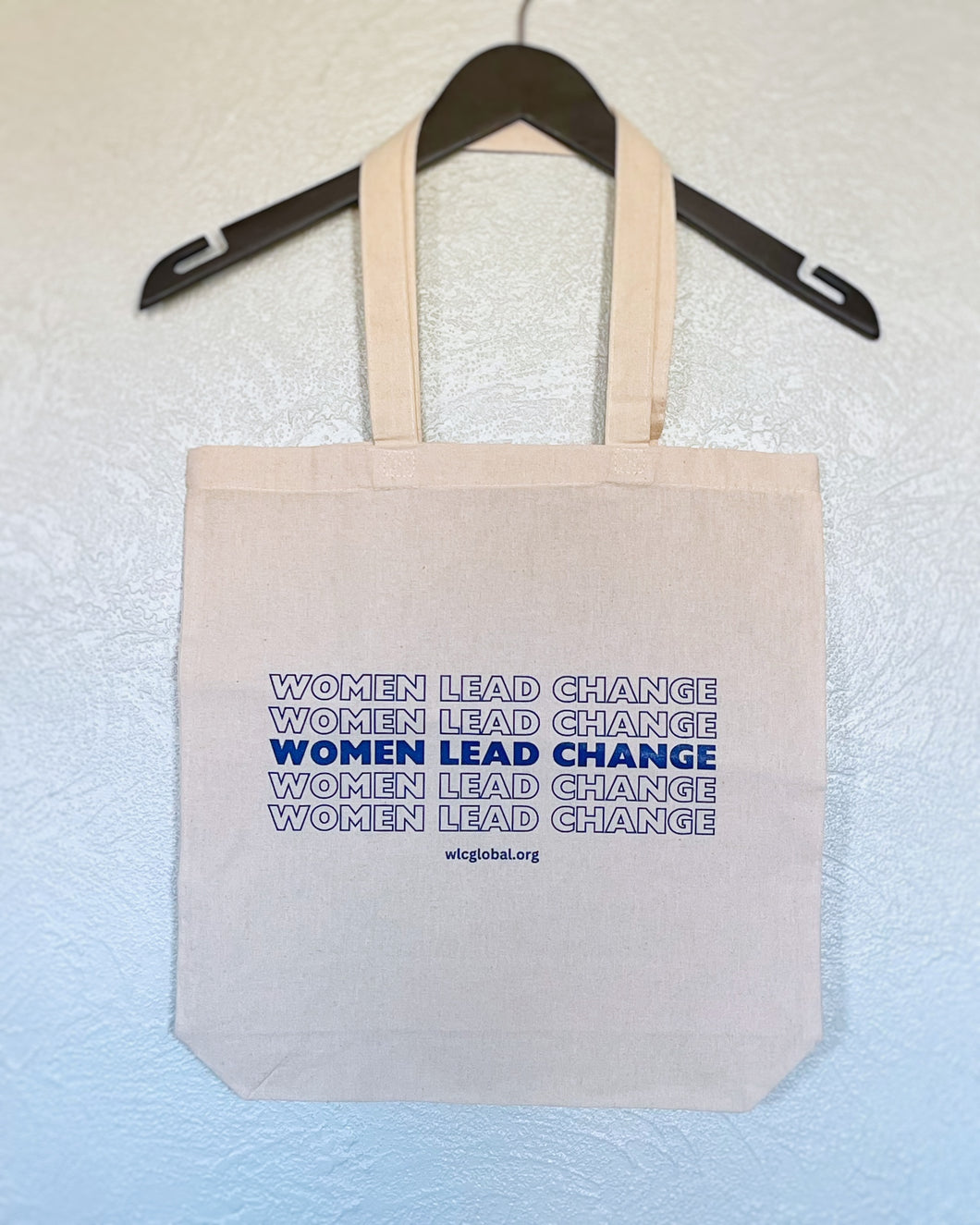 Women Lead Change Cotton Tote Bag