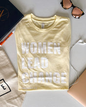 Load image into Gallery viewer, Yellow WLC Block Letter Tee
